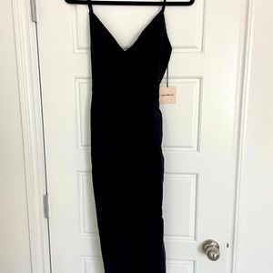 Superdown S Black Dress with Belt